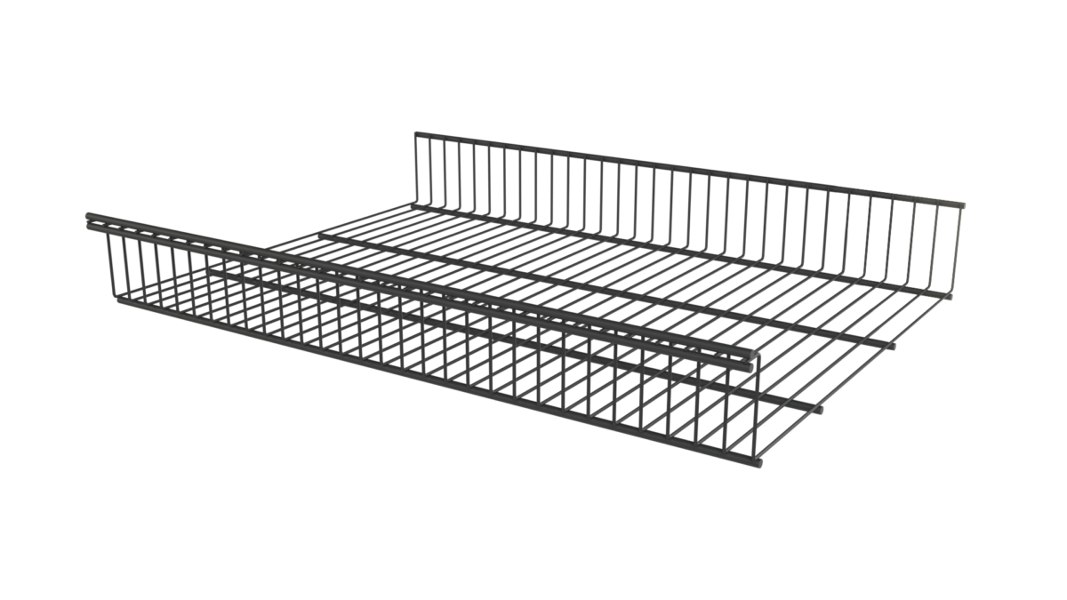 Корзина стационарная 603*440*85 черная